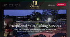 Desktop Screenshot of chariotvalet.com